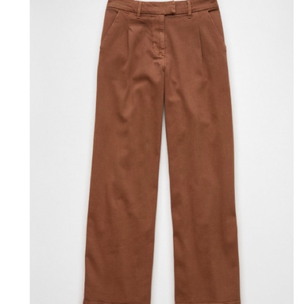 American Eagle Outfitters 10 Short Stretch dreamy drape trousers